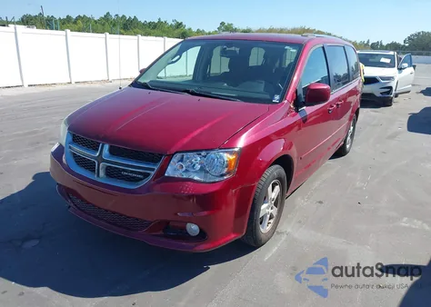 2011 Dodge Grand Caravan Crew from USA, damaged, VIN 2D4RN5DG9BR651409